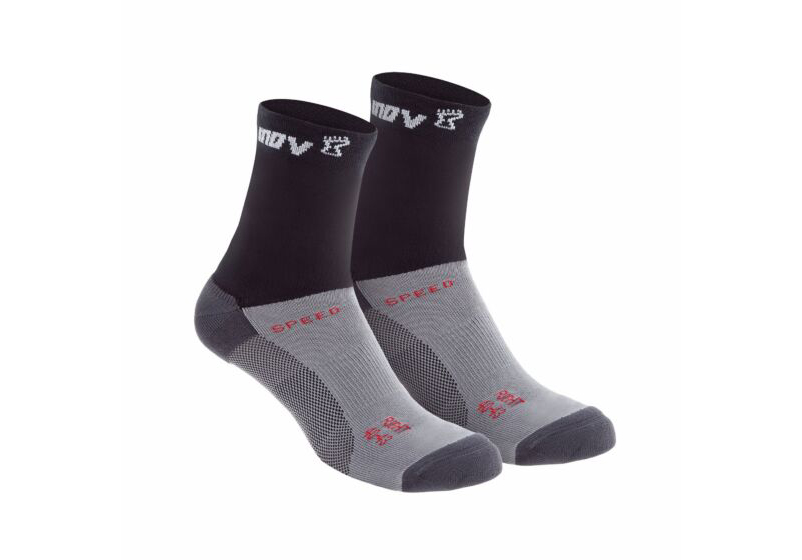 Inov-8 Speed High (Twin Pack) Men's Running Socks Black UK 831645ZCI